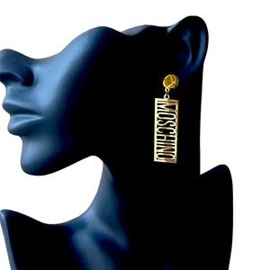 Moschino Earrings Gold